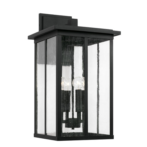 Barrett 4-Light Outdoor Wall Lantern in Black - Lamps Expo