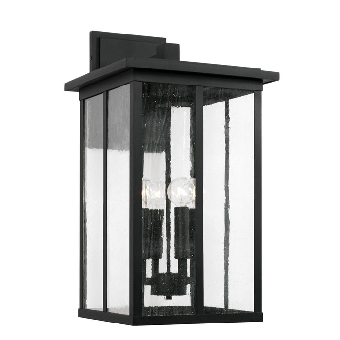 Barrett 4-Light Outdoor Wall Lantern in Black - Lamps Expo