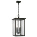 Barrett 4-Light Outdoor Hanging Lantern in Oiled Bronze - Lamps Expo