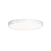 Argo 11" Flush Mount in White