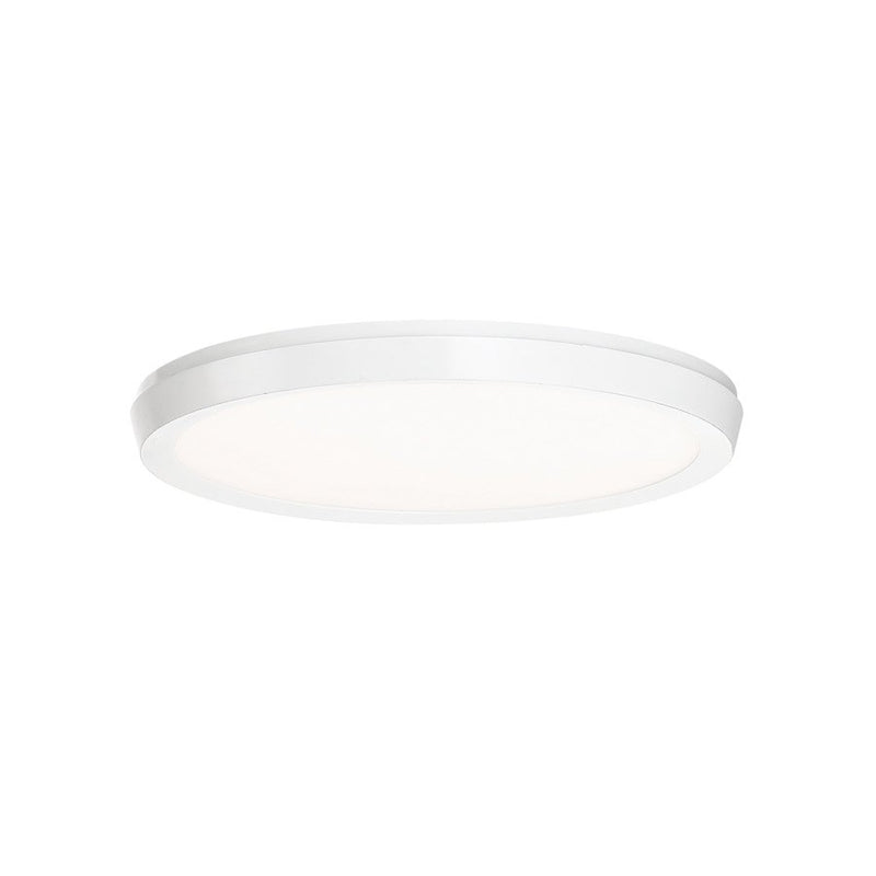 Argo 11" Flush Mount in White