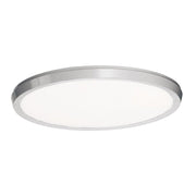 Argo 19" Flush Mount in Brushed Nickel
