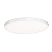 Argo 19" Flush Mount in White