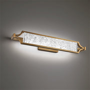 Emblem 28" Bath Vanity Light in Aged Brass