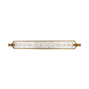 Emblem 38" Bath Vanity Light in Aged Brass
