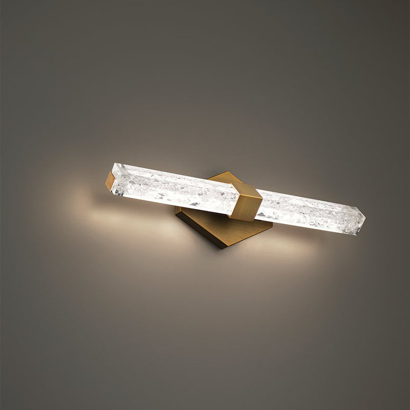 Regal 18" Bath Sconce in Aged Brass