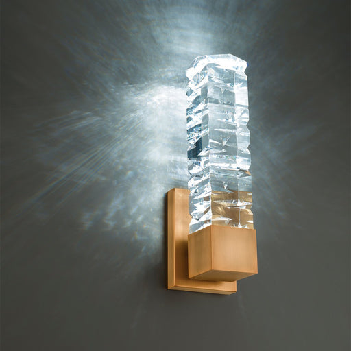 Juliet Bath Sconce in Aged Brass