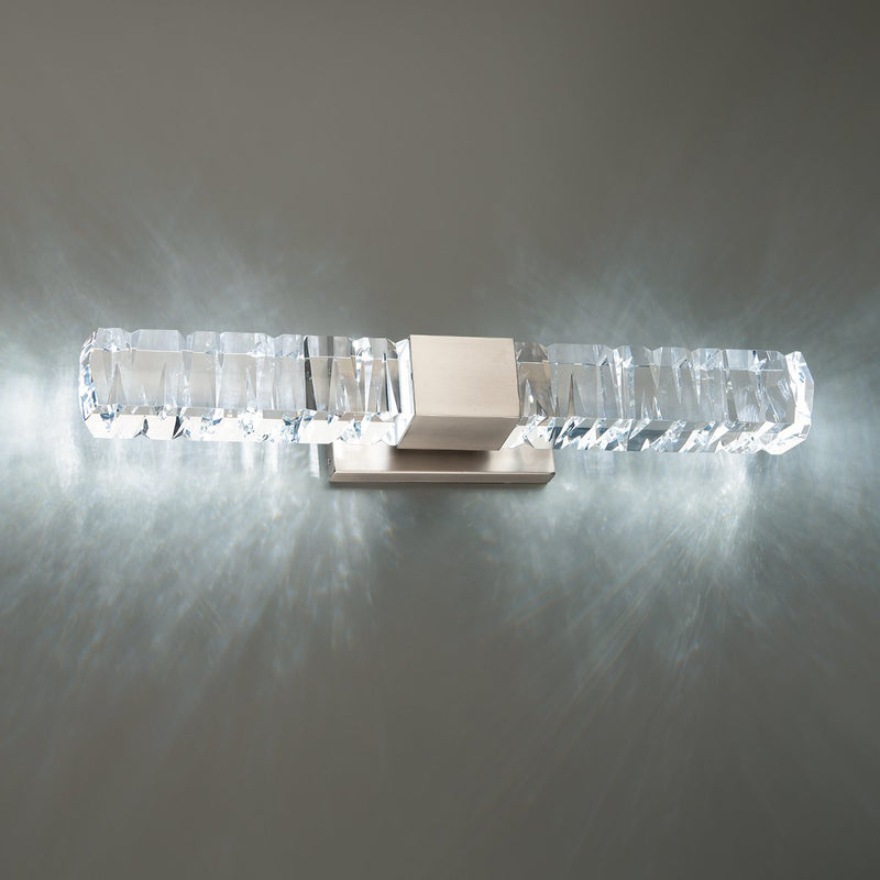 Juliet 2-Light Bath Vanity Light in Brushed Nickel