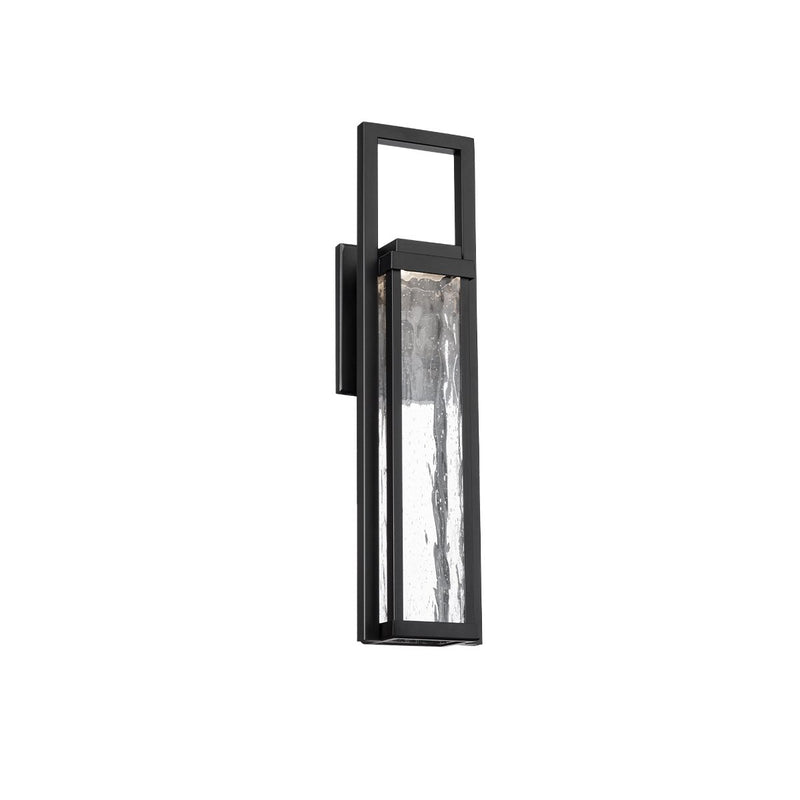 Revere 20" Outdoor Wall Lantern in Black