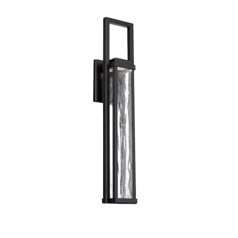 Revere 25" Outdoor Wall Lantern in Black