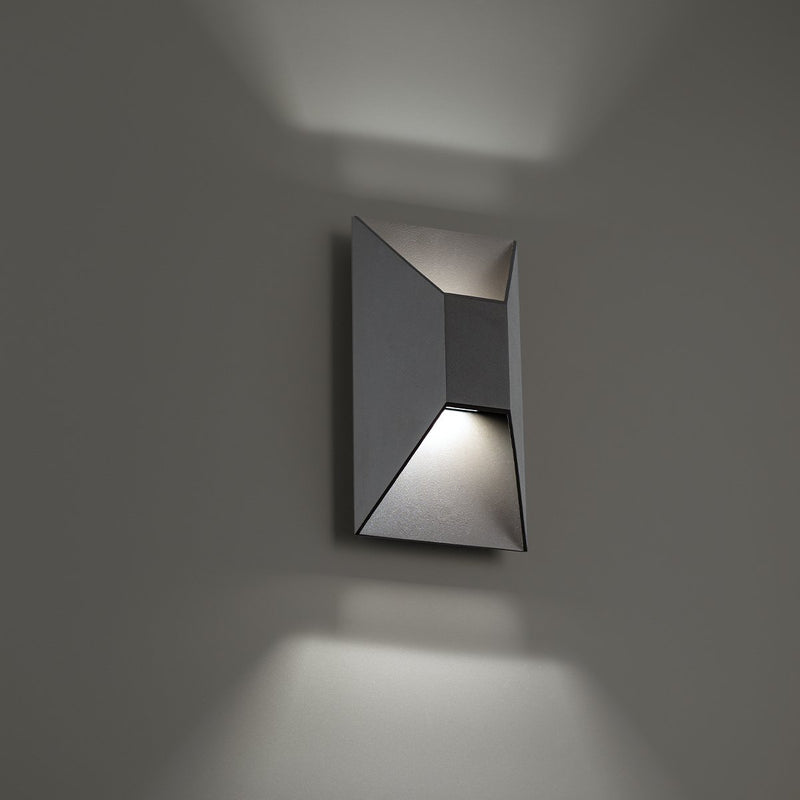 Maglev 2-Light 10" Outdoor Wall Sconce in Bronze