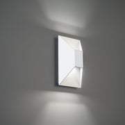 Maglev 2-Light 10" Outdoor Wall Sconce in White