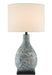 Ostracon One Light Table Lamp in Vintage Blue