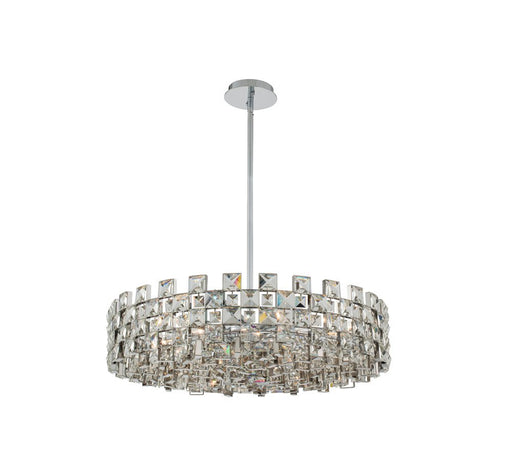Piazze 9-Light Chandelier in Polished Chrome