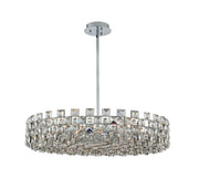 Piazze 12-Light Chandelier in Polished Chrome