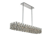 Piazze 8-Light Linear Pendant in Polished Chrome