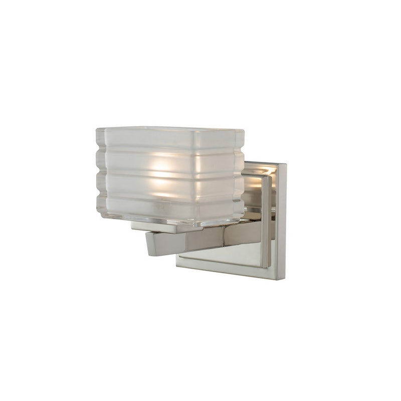 Victoria LED Bath Sconce in Polished Nickel