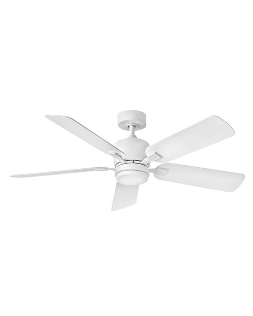 Afton 52" Ceiling Fan with Light in Chalk White