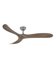 Swell 60" Outdoor Smart Ceiling Fan in Graphite / Driftwood