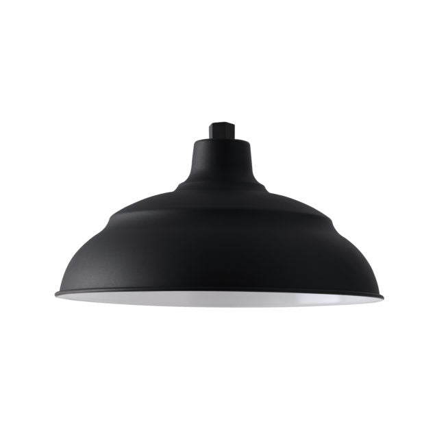 RLM 1-Light Outdoor Shade in Black - Lamps Expo