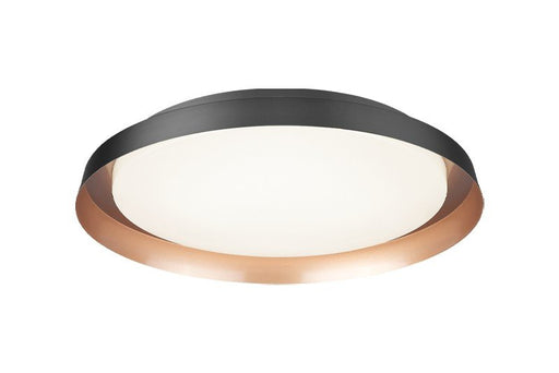 Vieno 16.5" LED Flush Mount in Black