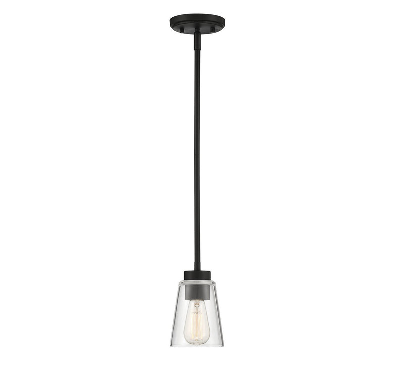 Calhoun Mini Pendant in Matte Black