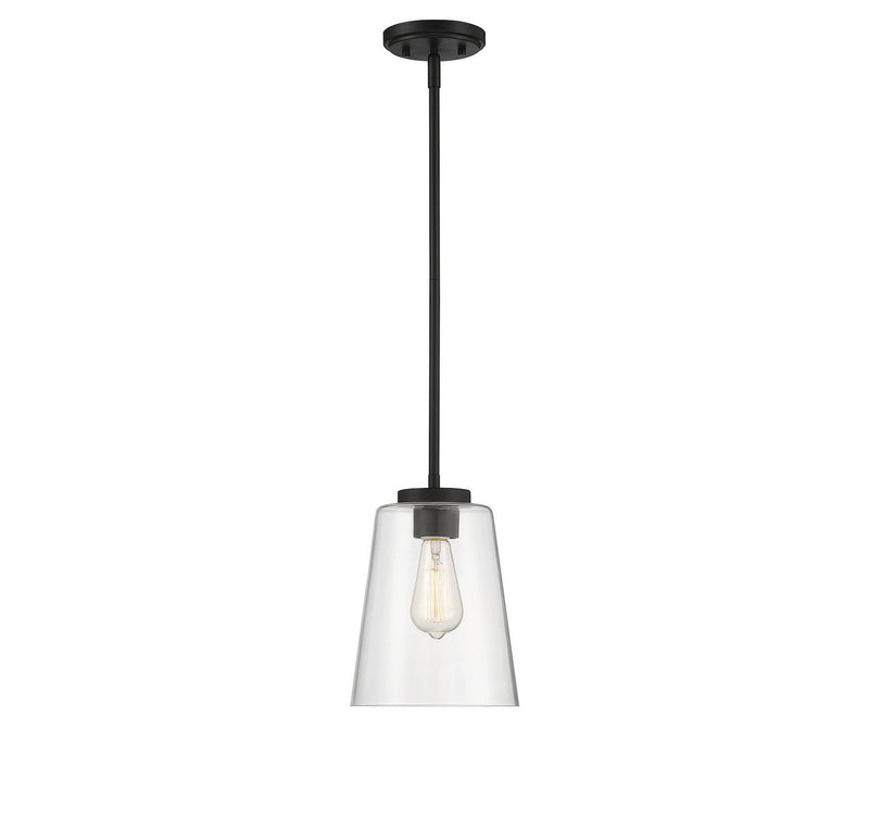 Calhoun Pendant in Matte Black
