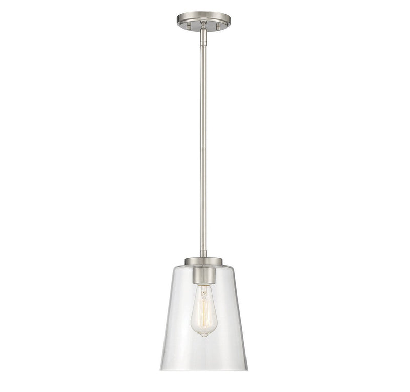 Calhoun Pendant in Satin Nickel