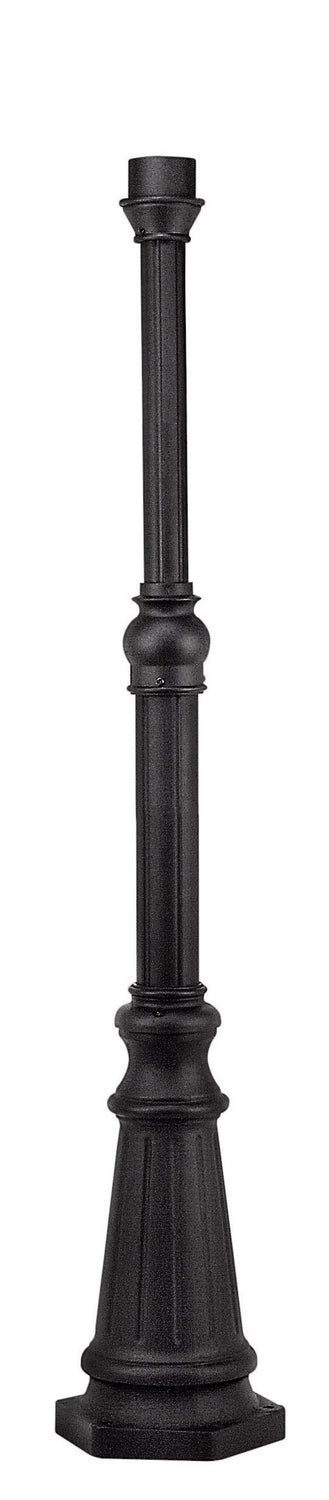 Post Surface Mount 6.5' Surface Mount Post in Black