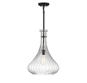 Bristo Pendant in Matte Black
