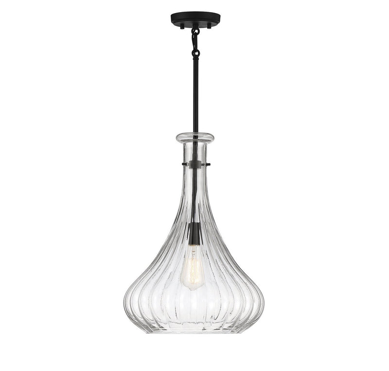 Bristo Pendant in Matte Black