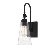 York Adjustable Wall Sconce in Matte Black