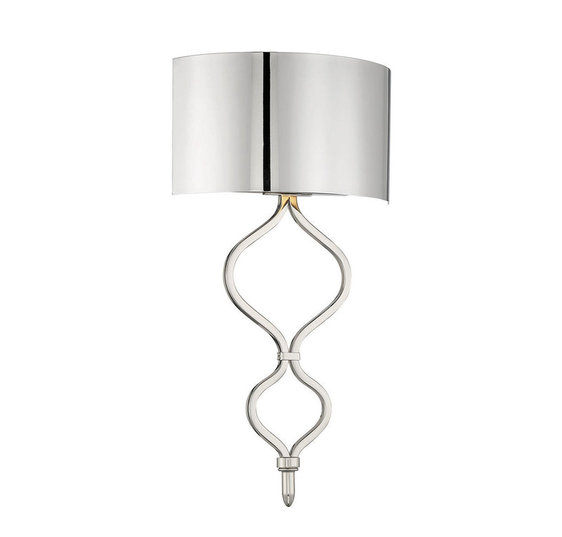 Como Wall Sconce in Polished Nickel
