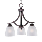 Axis 3 Light Chandelier in Oil Rubbed Bronze