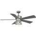 Midvale 56" Ceiling Fan in Galvanized - Lamps Expo