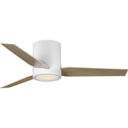 Braden 44" Ceiling Fan with Light in Satin White