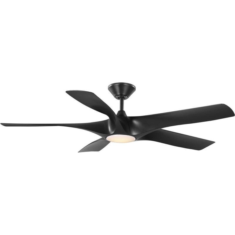 Vernal 60" Ceiling Fan in Matte Black - Lamps Expo