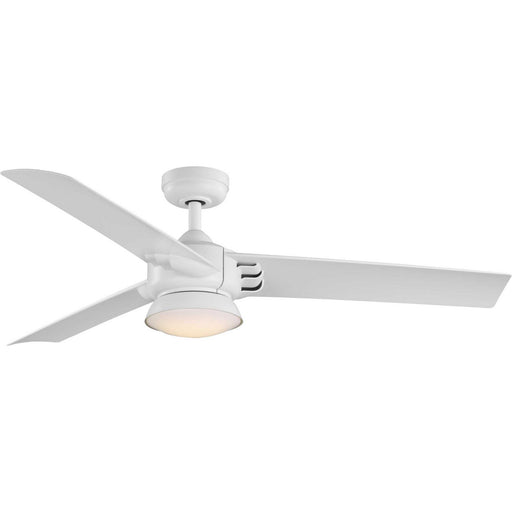 P250062-028-30 - Edwidge 52" Ceiling Fan in Satin White by Progress Lighting