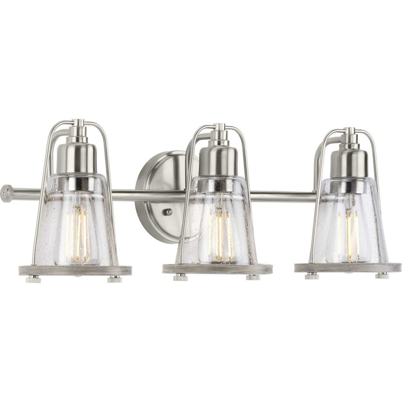 Conway 3-Light Bath Vanity Light in Brushed Nickel
