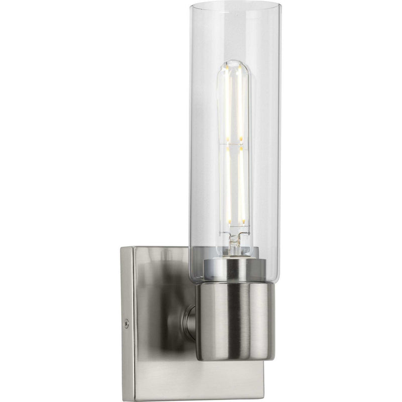 Clarion Bath Sconce in Brushed Nickel