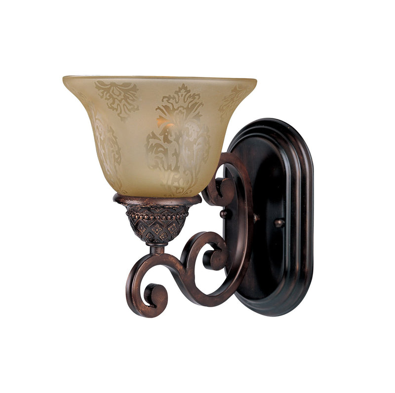 Symphony 1 Light 9.5" Wall Sconce in Oil Rubbed Bronze