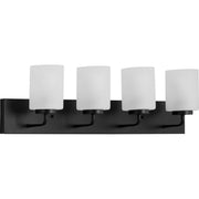 Merry 4-Light Bath Vanity Light in Matte Black