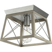 Briarwood Flush Mount in Galvanized