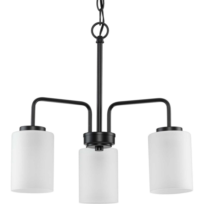 Merry 3-Light Chandelier in Matte Black