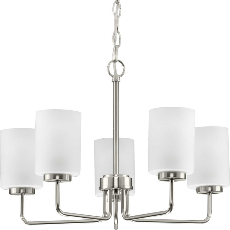 Merry 5-Light Chandelier in Brushed Nickel