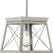 Briarwood Mini Pendant in Galvanized