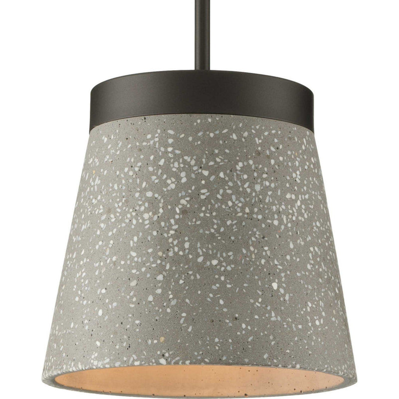 Terrazzo Pendant in Graphite