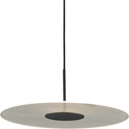 Spoke LED Pendant in Matte Black