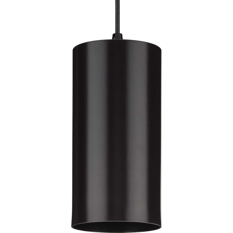6-Inch Round Cylinder Outdoor Pendant in Antique Bronze