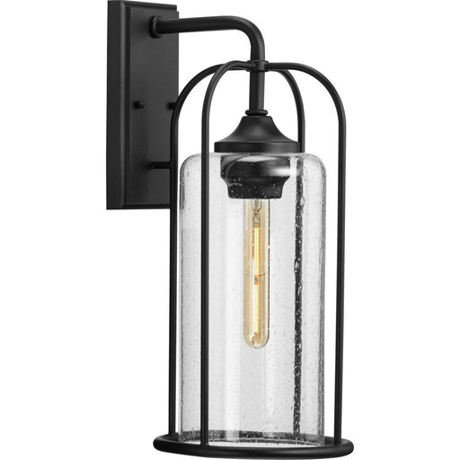 Watch Hill Large Outdoor Wall Lantern in Textured Black